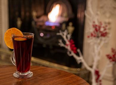 Hot toddy by the fire