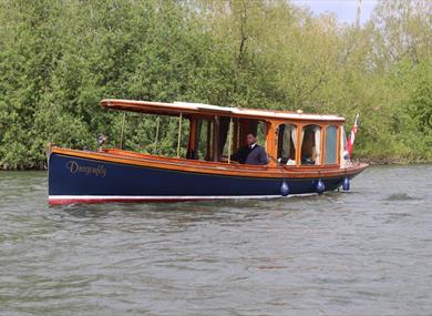 Boating at Bray | Dragonfly on the River Thames