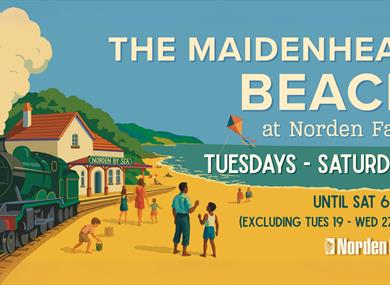 The Maidenhead Beach at Norden Farm 2025 graphic