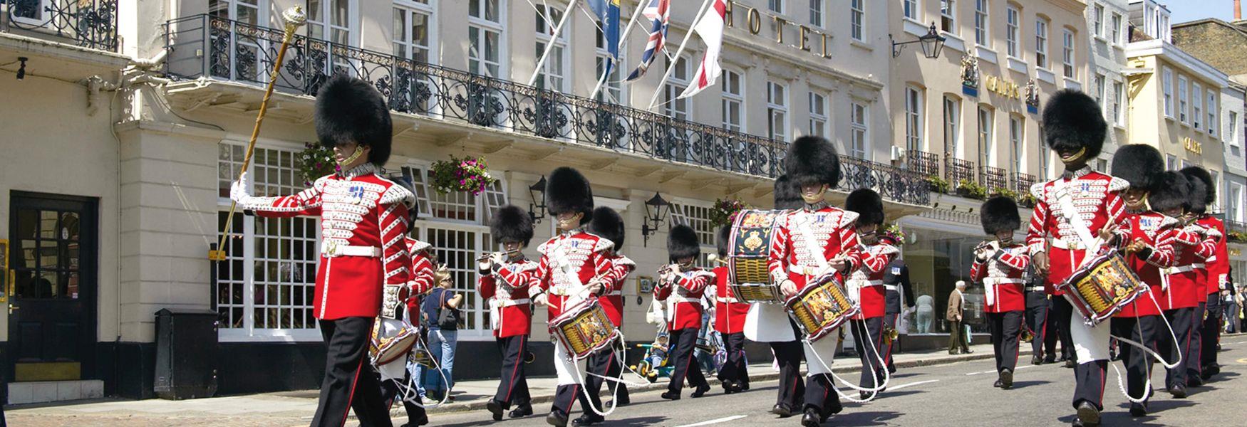 The Guard March on Windsor High Street