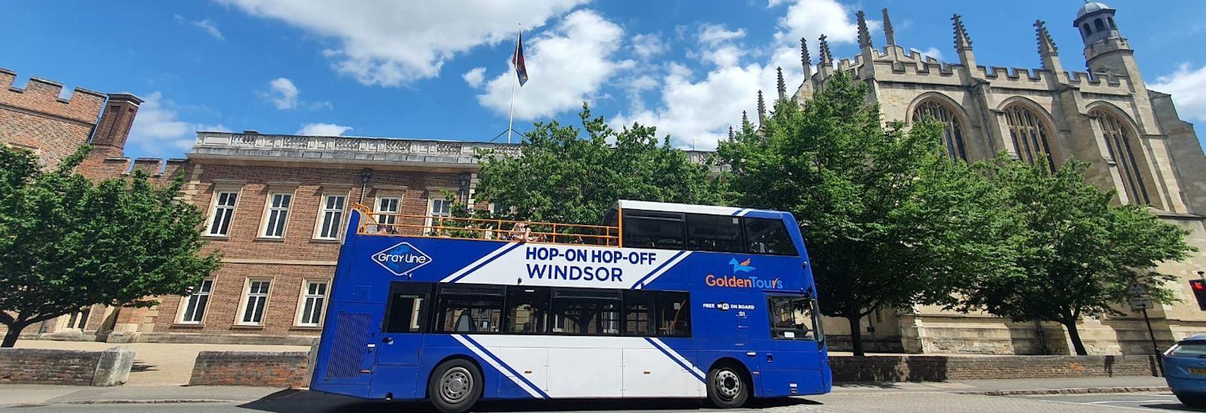 Golden Tours hop-on, hop-off open top bus tours