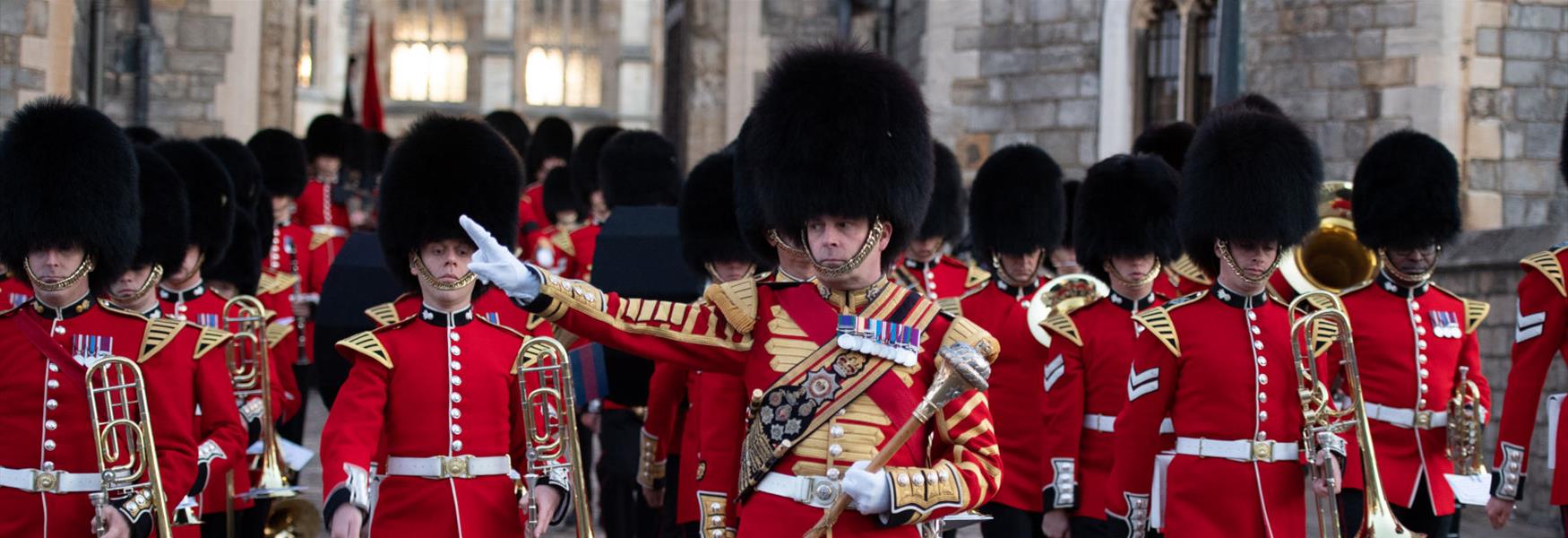 Windsor Castle Guards (copyright Gill Heppell)
