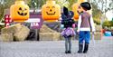 Children dressed up and enjoying Brick or Treat at LEGOLAND® Windsor
