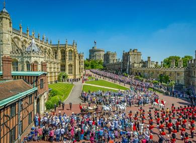 Windsor Castle on Royal Wedding Day, May 2018