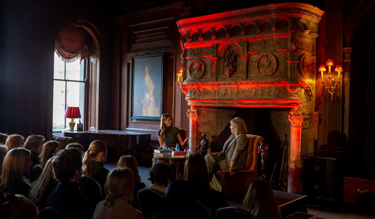 Cliveden Literary Festival: Natalie Livingstone & Hannah Rothschild in Cliveden's Great Hall