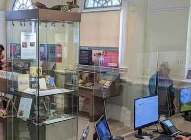 Inside Royal Windsor Information Centre, image by Nicola Bell