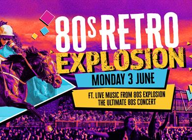80s Retro Explosion  graphic
