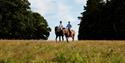 Windsor Great Park: horse riders