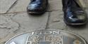 Eton Walkway plaque