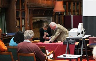 Rare book conservation and history talks