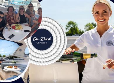 On Deck Charter Brunch and Bubbles package