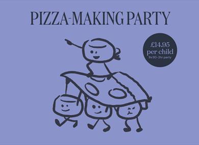 pizza making party graphic