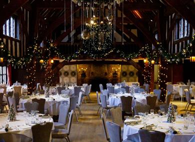 Great Fosters Tithe Barn Christmas