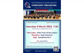 Windsor and Maidenhead Symphony Orchestral Spring Concert