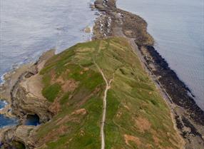 An image of Filey Brigg by Charlotte Graham