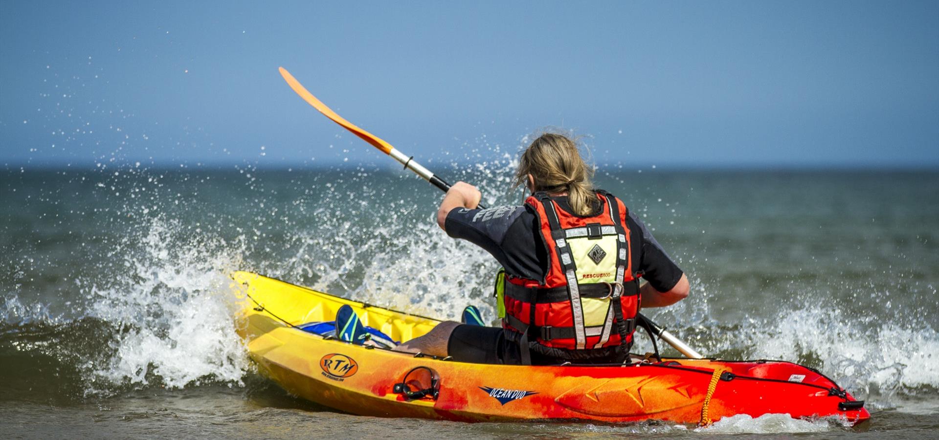 An image of Kayaking by Chris Lazenby