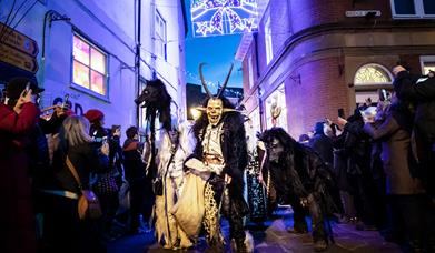 An image from the Whitby Krampus Run