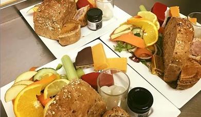 An image of The Whole Hogg Farm Shop and Tearoom - plated food