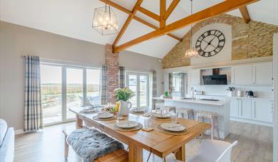 An image of the interior of Wellspring Farm Holiday Cottages