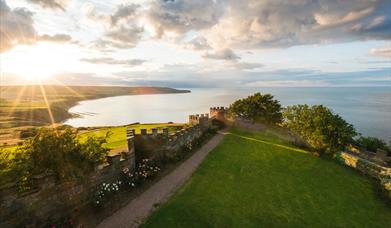 An image of Raven Hall Country House Hotel views