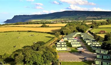 An image of holiday caravans at Middlewood Farm