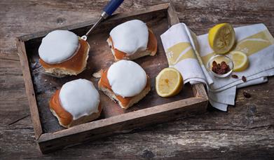 An image of Lemon Buns from Botham’s of Whitby