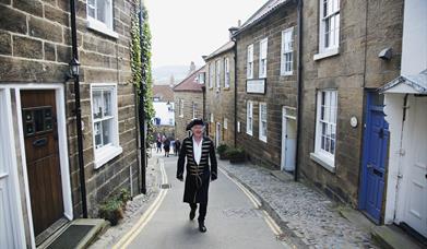 An image of robin hoods bay smugglers walks