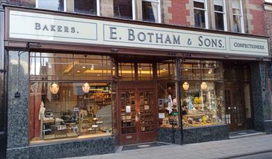 An image of Botham’s of Whitby - Skinner Street Shop frontage