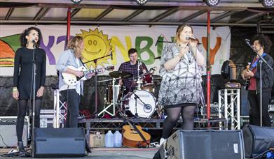 An image of Staxtonbury Music Festival