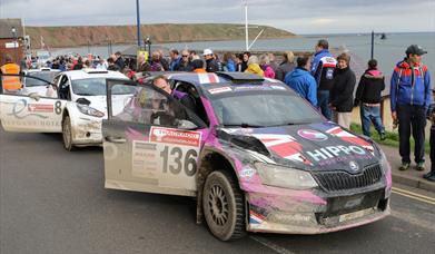 An image of a car at Trackrod Rally - Yorkshire