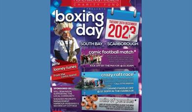 An image of Boxing Day Football Match & Raft Race poster