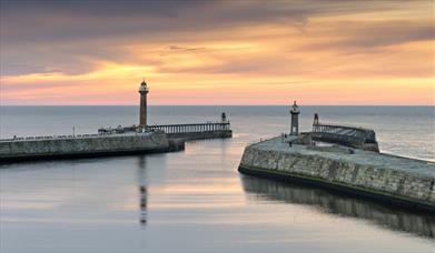 An image of Whitby West Pier