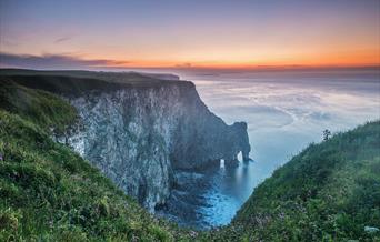 An image of RSPB Bempton Cliffs. Image by George Stoyle