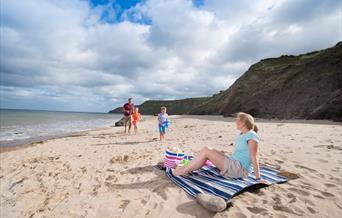 Cayton Bay Beach at Cayton Bay Parkdean resort