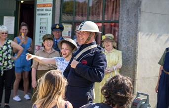 An image of Eden Camp - living history.