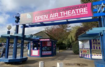 An Image of the Open Air Theatre Box Office outside