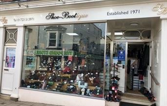An image of the exterior of Shoe Bootique