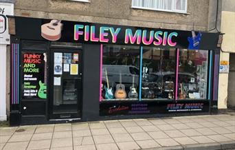 An image of Filey Music Shop