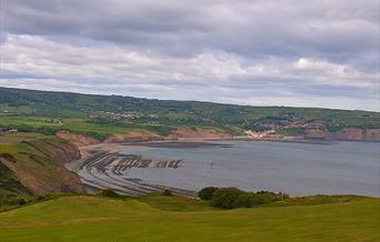 An image of Ravenscar looking towards Robin Hood's Bay