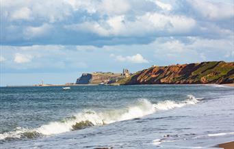 An image of Sandsend Beach