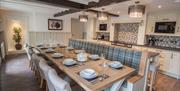 An image of High Oaks Grange dining room