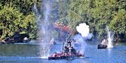 Peasholm Park Naval Warfare - Battle of Peasholm