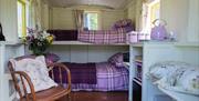 An image of inside Rosedale Light Shepherds Hut