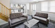 An image of the lounge at the Cottage Bagdale Hall