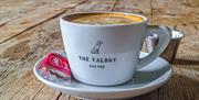 An image of The Talbot Restaurant, Malton - cup of coffee