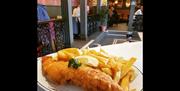 An image of Fish and Chips at Quayside Whitby