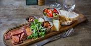 An image of The Talbot Restaurant, Malton - meat platter