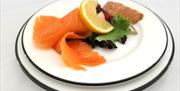 An image of smoked salmon at The Runswick Bay Catch