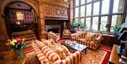 An image of the main hall lounge area at Wrea Head Hall Hotel, Scarborough