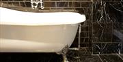 An image of a roll top bath at Wrea Head Hall Hotel, Scarborough